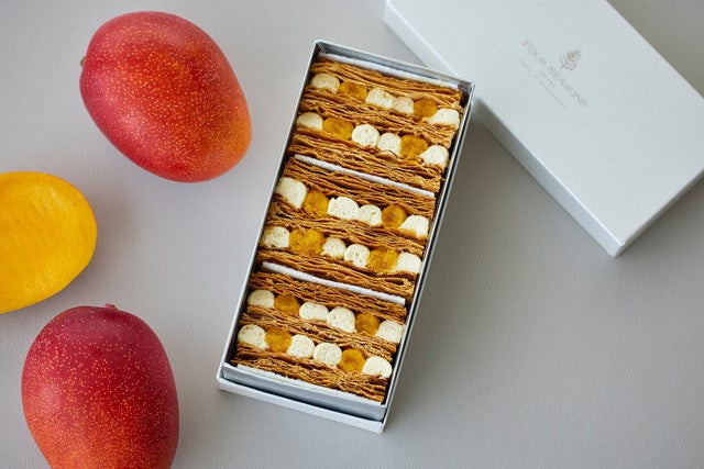 Seasonal “Mille-feuille” Mango & Vanilla